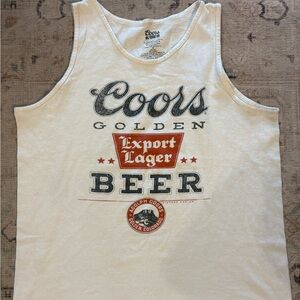Coors Golden Beer Tank Top